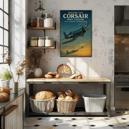 Vought F4U Corsair: WWII Legend Poster