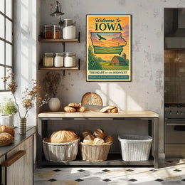 Welcome to Iowa Poster