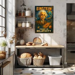 Einstein Theory Of Relativity Poster