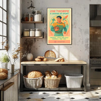 A Legend of Sport Exhibition Poster