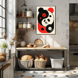 Panda Groove Poster