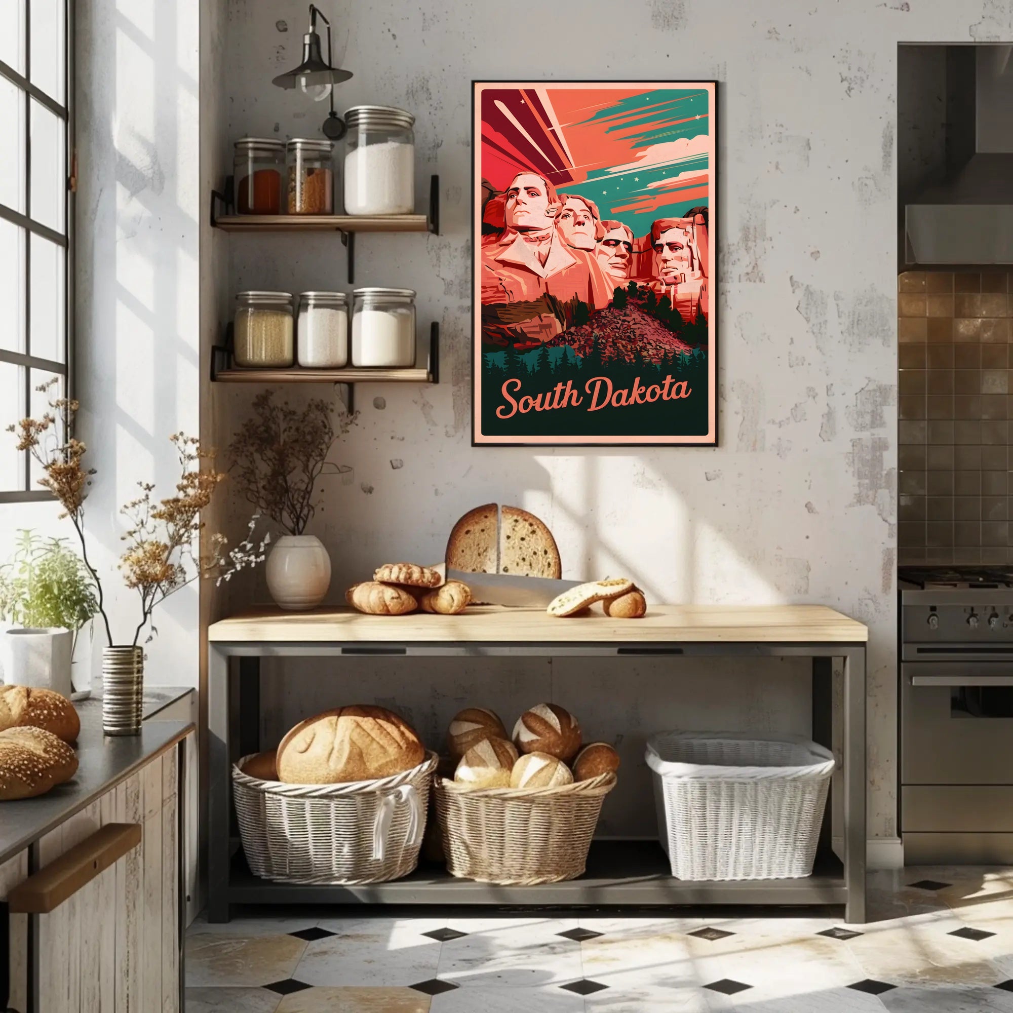 South Dakota Adventure Poster