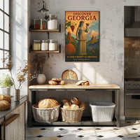 Discover Georgia A Land Of Beauty And Poster