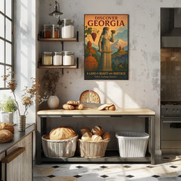 Discover Georgia A Land Of Beauty And Poster