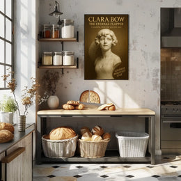 Clara Bow The Eternal Flapper Poster