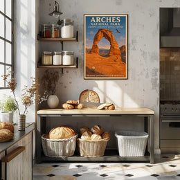 Arches National Park Majestic Landscape Poster