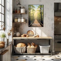 Congaree National Park Tranquil Forest Walk National Park Poster