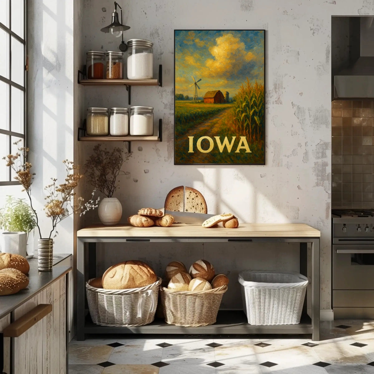 Iowa Landscape Poster