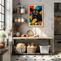 Aye-Aye Art Poster