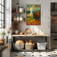 Yellowstone National Park Poster