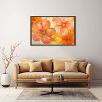 Vibrant Floral Art Poster