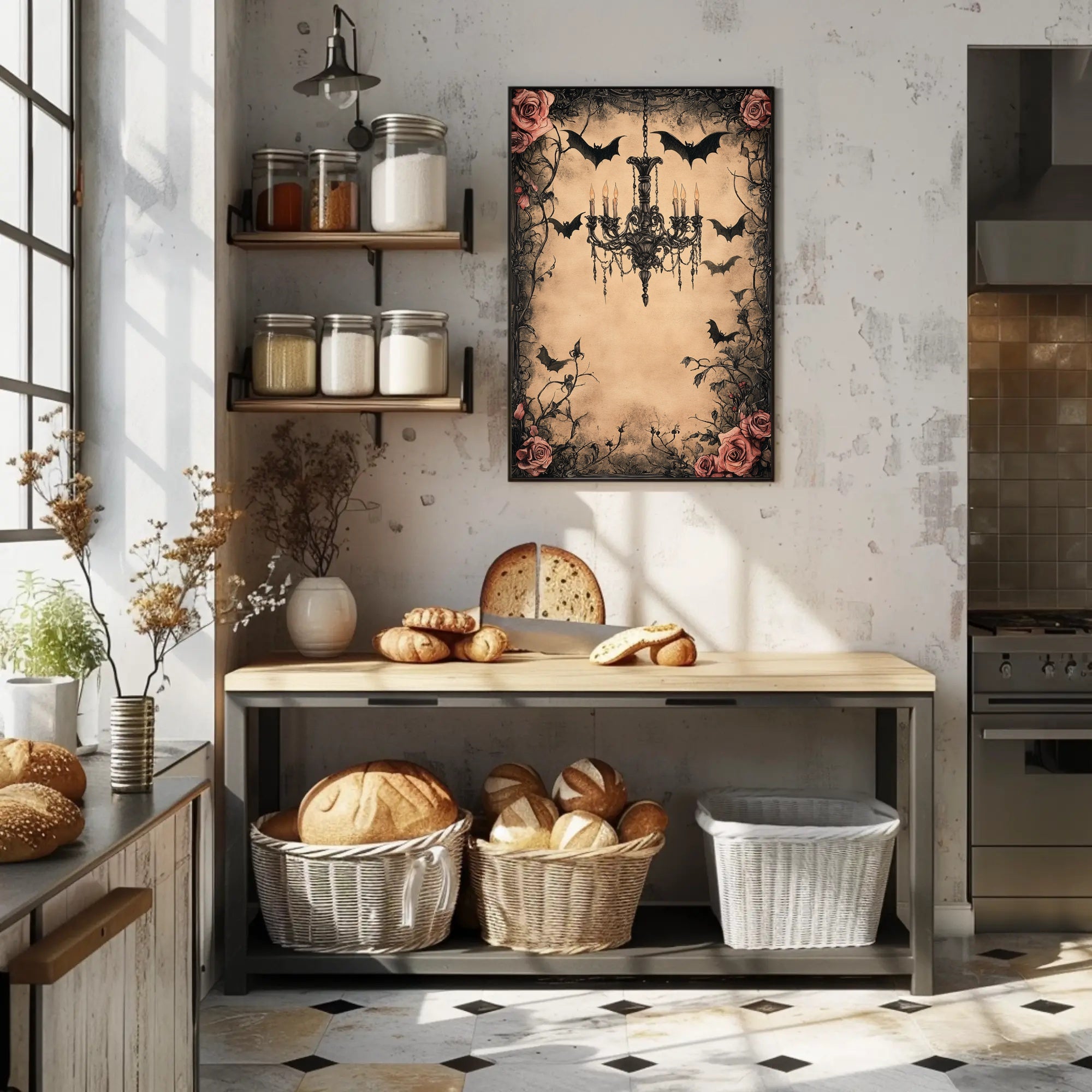 Gothic Elegance Poster