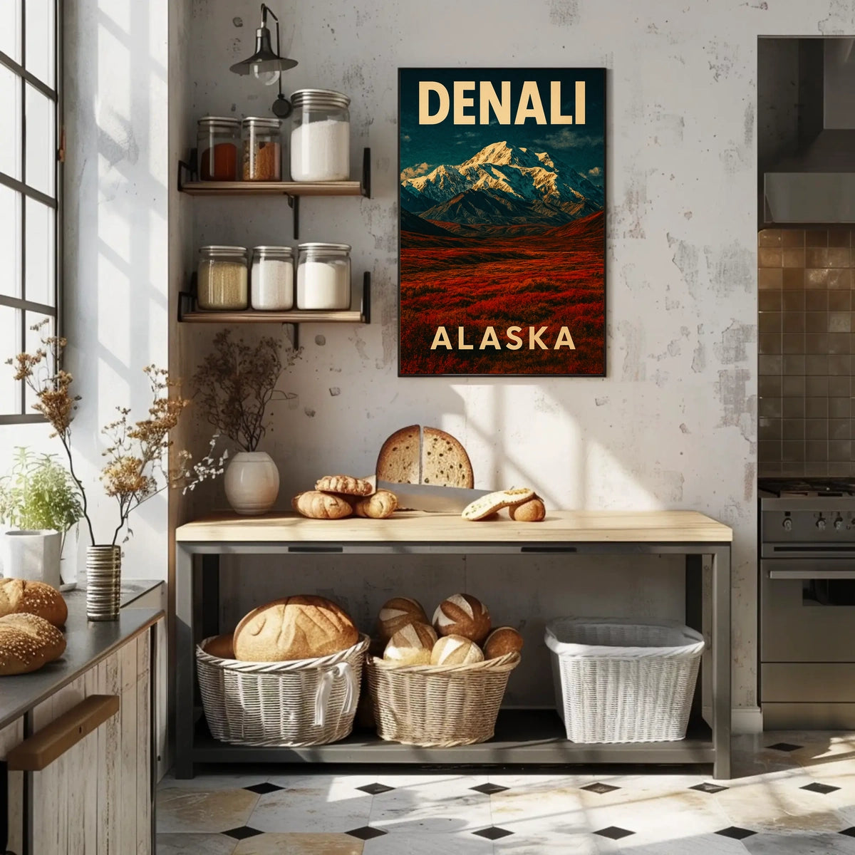 Denali Alaskas Majestic Peak Poster
