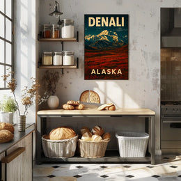 Denali Alaskas Majestic Peak Poster