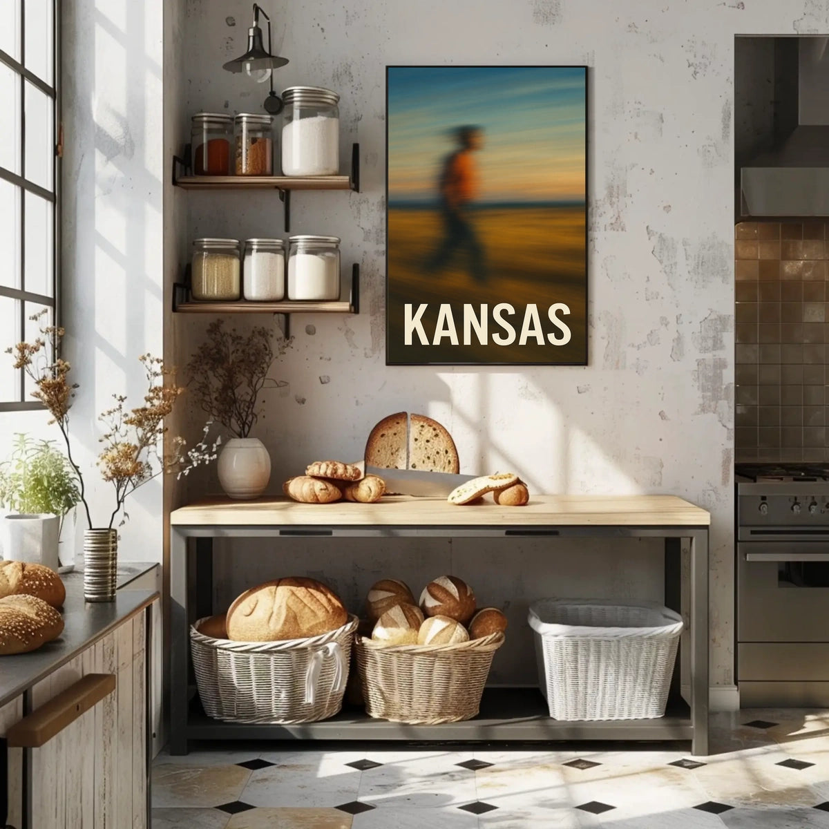 Kansas A Blurred Journey Poster