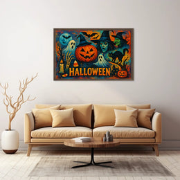 Halloween Spooktacular Gothic Collector Poster