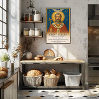 Saint Fabian Poster