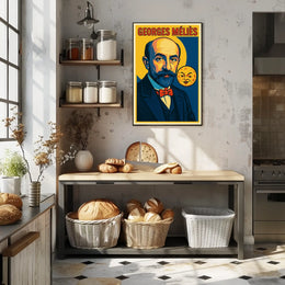 Georges Méliès Cinematic Pioneer Poster
