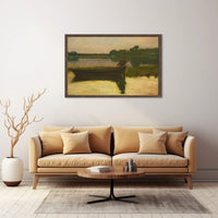 Serene Solitude: Impressionistic Tranquility Artistic Poster