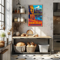 Siem Reap, Cambodia Poster