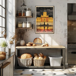Gendarmenmarkt Architectural Elegance Poster