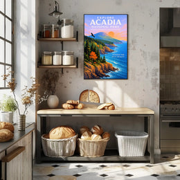 Explore Acadia National Park Poster
