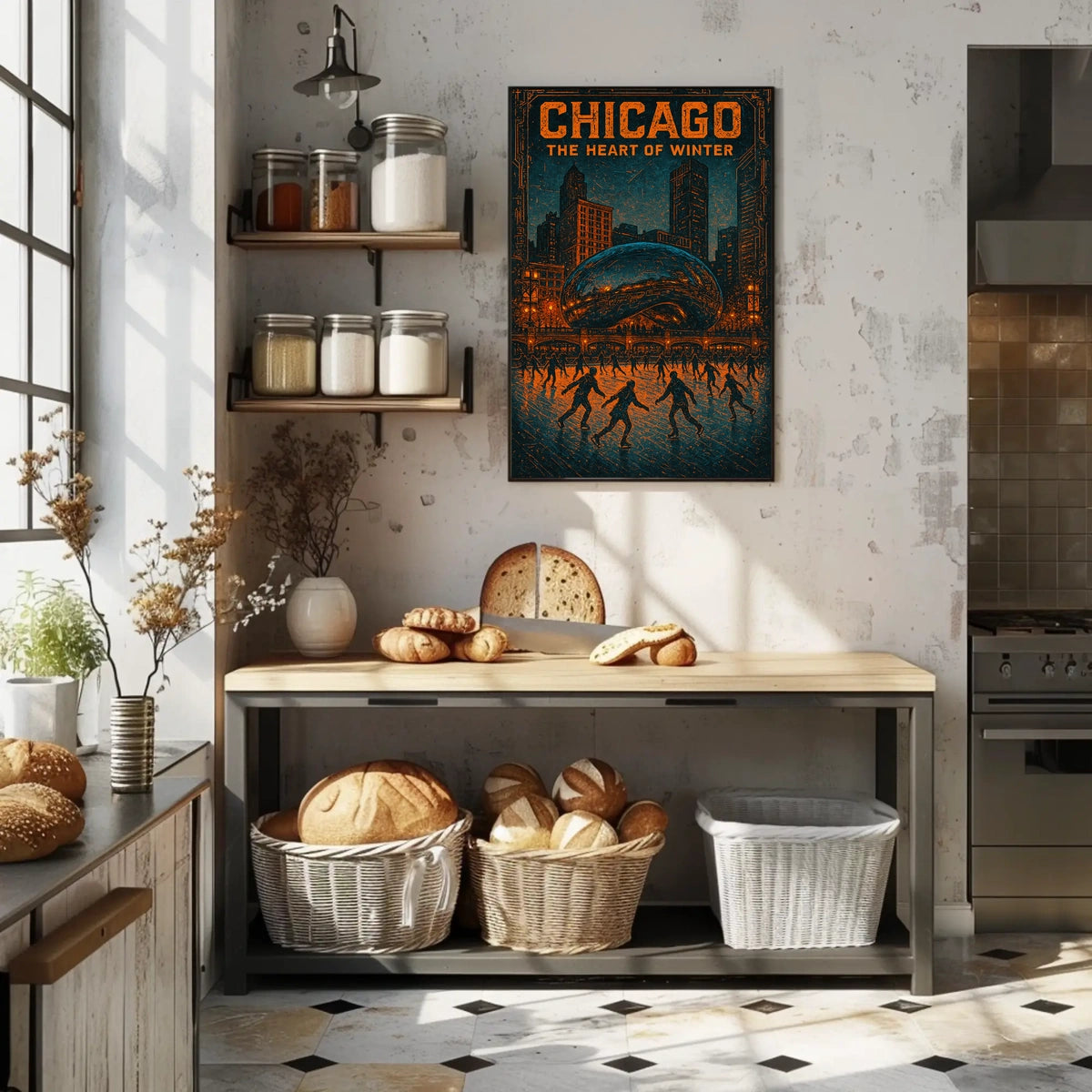 Chicago The Heart of Winter Poster