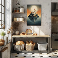 Enchanted Island Church Poster PosterGoat