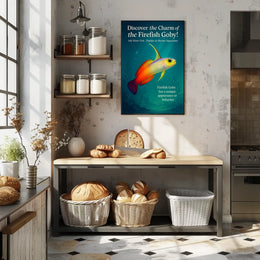 Discover The Charm Of The Firefish Goby Poster