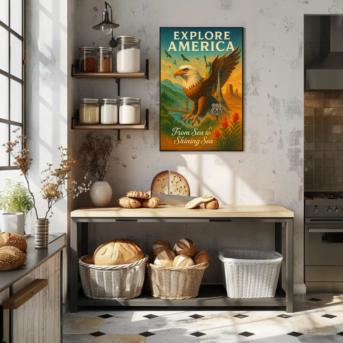 Explore America Poster