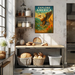 Explore America Poster