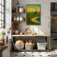 Discover Brazil Poster