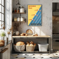 Sunshine And Surf Australia Poster