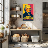 Thomas Jefferson 3rd President Poster