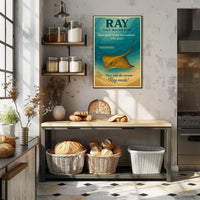 Rays Graceful Sea Dwellers Poster