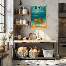 Rays Graceful Sea Dwellers Poster