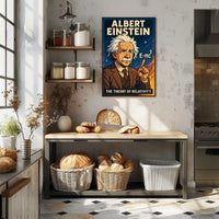 Albert Einstein The Theory Of Poster