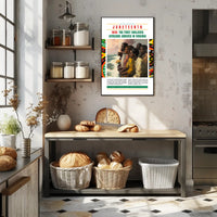 Black History Arrival Commemorative Art Print - Heritage Poster