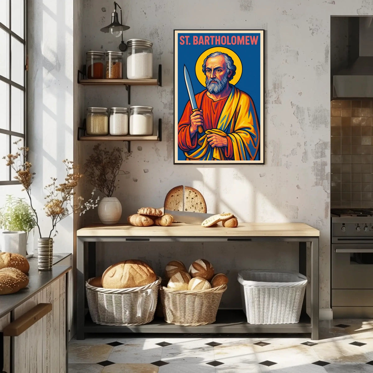 St. Bartholomew Icon Poster