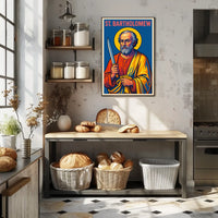 St. Bartholomew Icon Poster