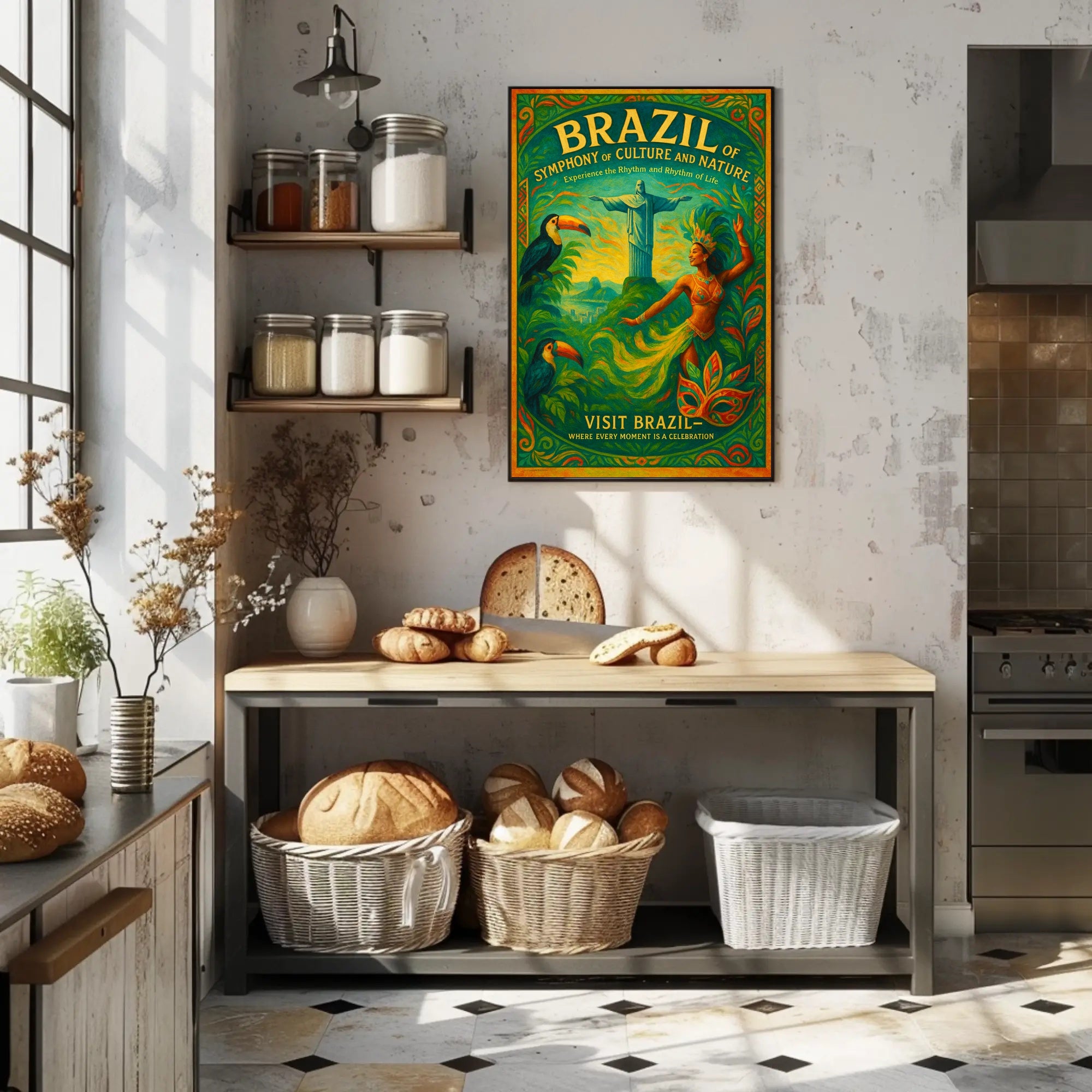 Brazil Symphony of Culture and Nature Poster