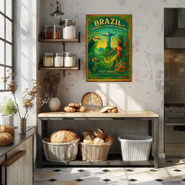 Brazil Symphony of Culture and Nature Poster