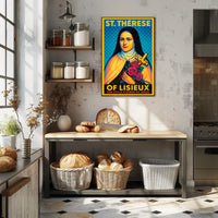 St. Thérèse of Lisieux The Little Flower of Jesus Poster
