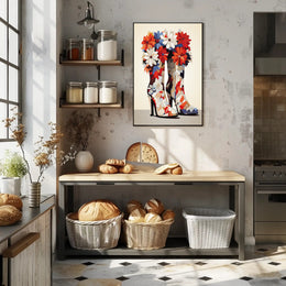 Floral Fashion Statement Poster