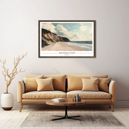 Serene Alentejo Coast Travel Poster