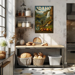 Discover Idaho Poster