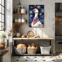 patriotic goose Poster