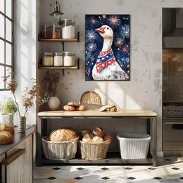 patriotic goose Poster