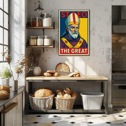 Saint Leo the Great Poster