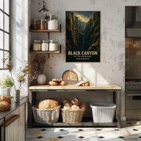 Black Canyon Of The Gunnison Poster